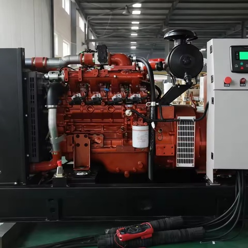 50kW Water Cooled Yuchai Gas Generator Set, Auto Start, Silent and Open Frame Optional