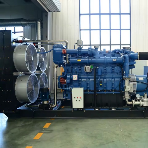 500kW 625kVA Yuchai Gas Generator Set, Heavy Duty High Power Continuous Operation Industrial Power Supply for Industrial Park