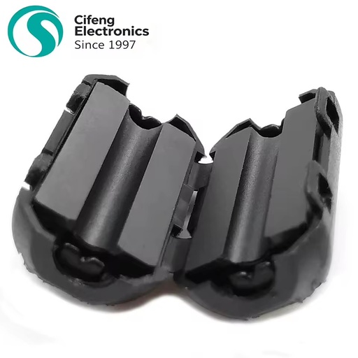 Clape Degaussing Ring Choke Bead RFI Noise Suppressor Cord Cable Snap-On ABS Power Filter WRC-70B ROHS/REACH Certified Ferrite