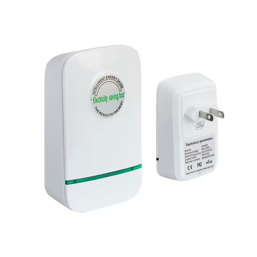 Electric Power Factor Saver 28KW Energy Saving Box White ABS Material for Hotel & Household Use US//EU Plug CE Certified