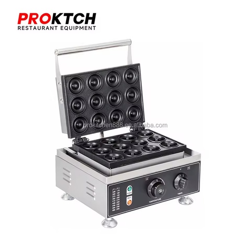 High Efficiency Waffle Iron - Energy Saving Technology, Heavy Duty Industrial Capacity