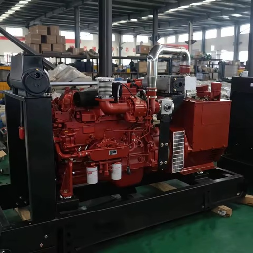 Yuchai 100kW 125kVA Gas Generator Set Heavy Duty Industrial Gas Engine 50Hz 60Hz Three Phase Continuous Power Supply