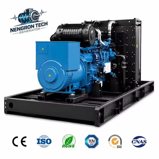 Multiple Safety Protection Open Frame Gas Generator Set for Centralized Power Projects