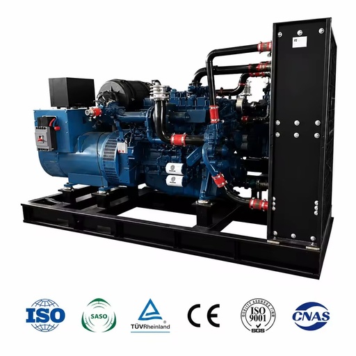 Low Noise Steady Output Water-cooled Open Frame Natural Gas Generator Suitable for Large Construction Site Power Supply