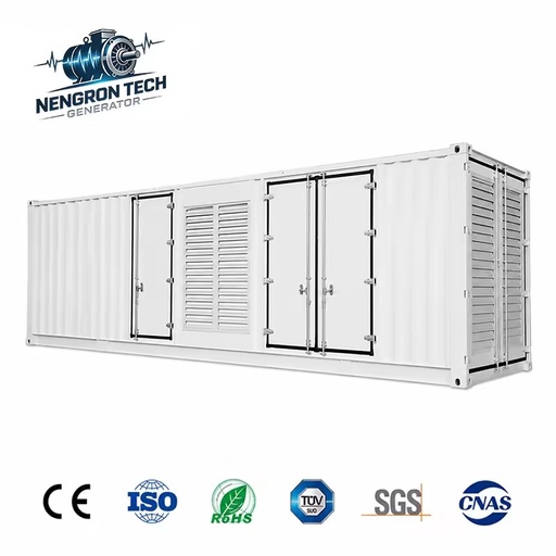 Container Gas Genset Dongfeng Cummins Engine Low Operation Noise Waterproof and Dustproof for Outdoor