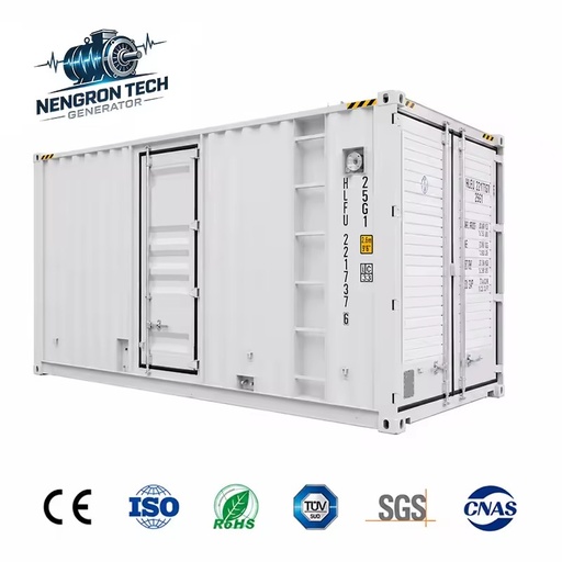 Container Gas Genset Dongfeng Cummins Engine Low Failure Rate for Factory Continuous Power Operation