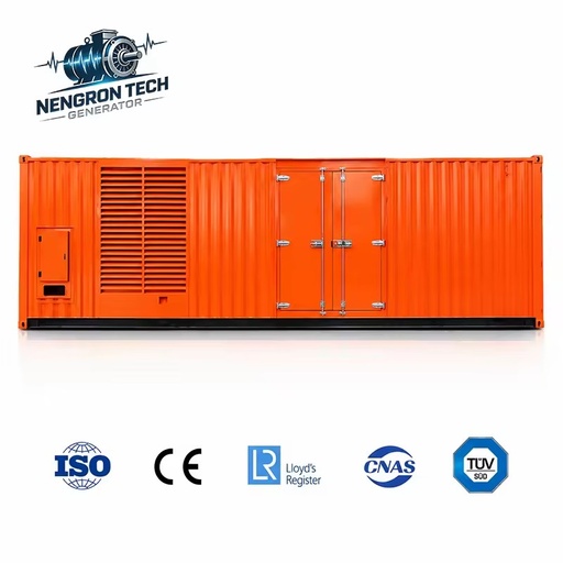 Container Gas Genset Chongqing Cummins Engine Intelligent Monitoring System Real-time Data Display for Factory