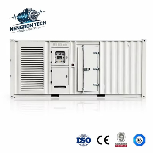 Containerized Gas Generator Set Low Noise Genset for Data Center Uninterrupted Power Backup