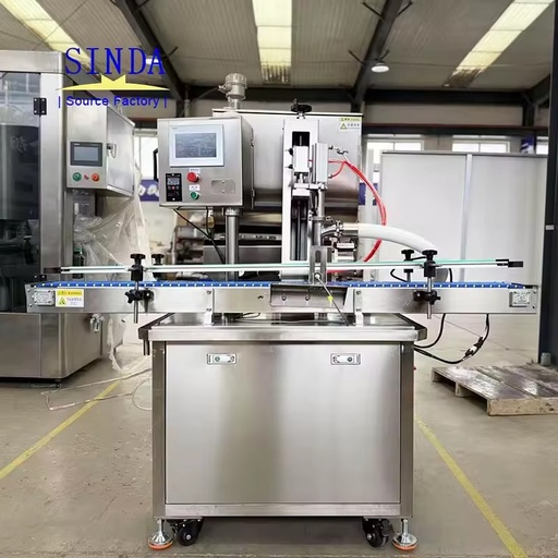 Automatic Single Nozzle Filler for Beverages Oil Water Chemical Cosmetic Filling Production Line Gear Pump Cream Filling Machine