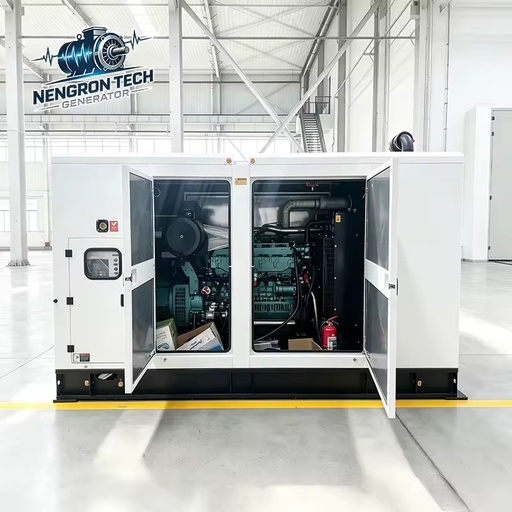 Silent Natural Gas Power Generator Weather Resistant Easy Maintenance Hotel Office Uninterrupted Power Equipment