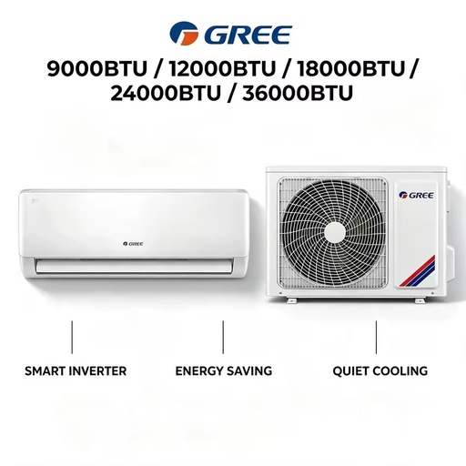 Ductless Inverter Split Air Conditioners Air Cooler AC 9000-24000 BTU Energy Saving 50/60Hz 220V Compressor for Office Apartment