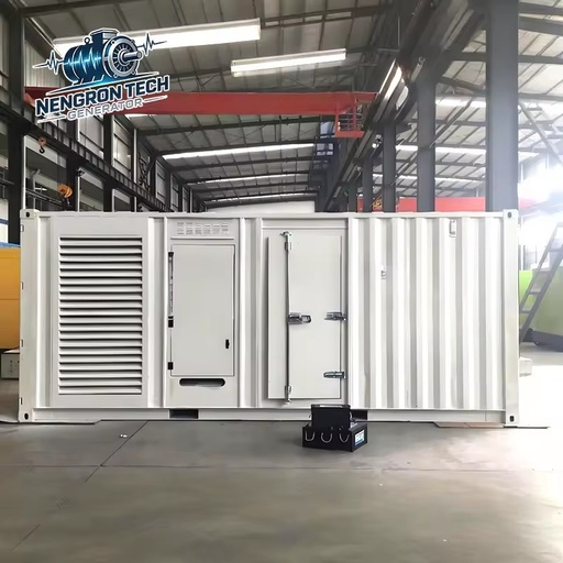 Containerized Natural Gas Generator Set ATS Automatic Switch Optional for Commercial Building Emergency Power