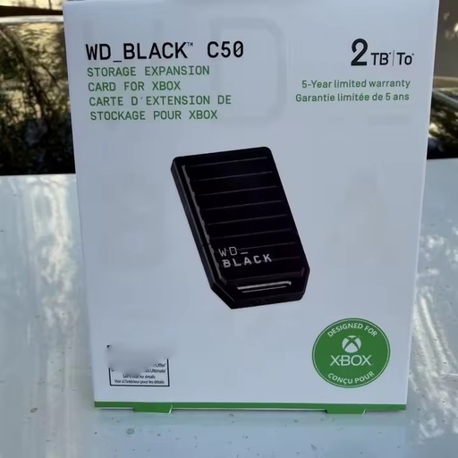 Plc Brand New 2tb Black C50 - Storage Expansion Card Wdbmph0020bnc-wbrwcsn Bulk Supply