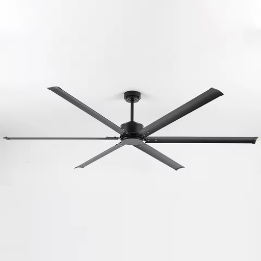 Modern Style Extra Large Big House Aluminium Blade Energy Saving Powerful DC Silent Motor Remote Control Ceiling Fan