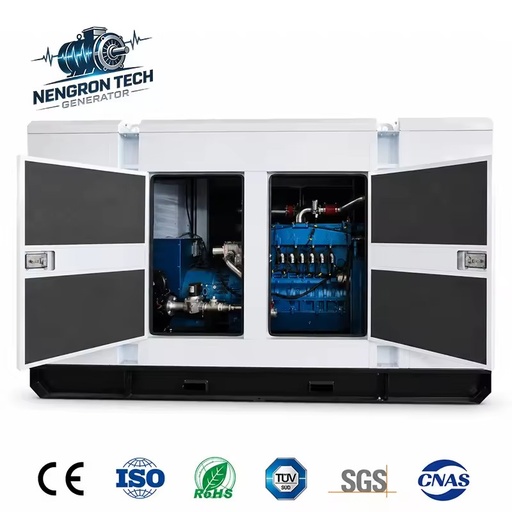 Natural Gas Generator Set Silent Gas Generator Weichai Engine 200-500kW Genset for Port Cargo Terminal Power Backup