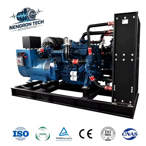 Factory Supply Open Frame Gas Generator 100kW 200kW 300kW Open Type Gas Generator for Home Industrial Use
