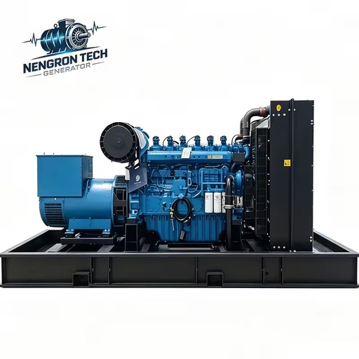 High Efficiency Open Frame Gas Generator for Shopping Mall Workshop Backup Power