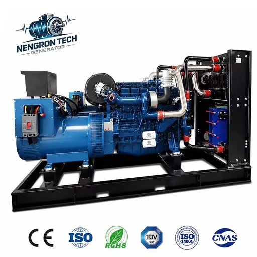300kW Open Frame Fuel Gas Generator Set Powered by Weichai Engine CE Certified Genset for Continuous Power Supply