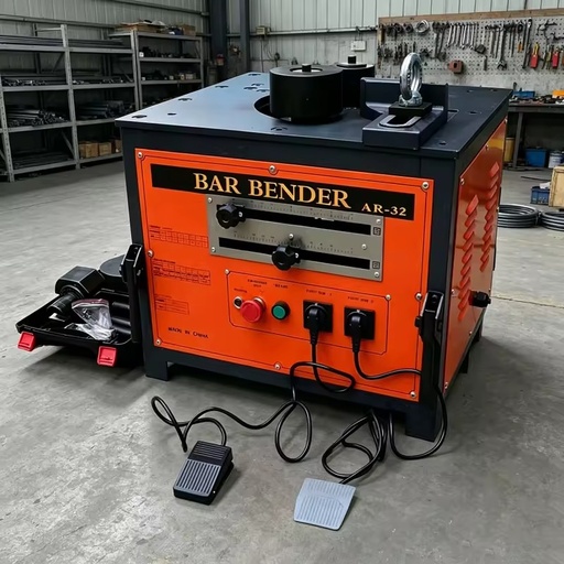 Electric Portable Rebar Bender Machine and Steel Bar Bending Machine Factory Price for On-Site Construction Stirrup Making