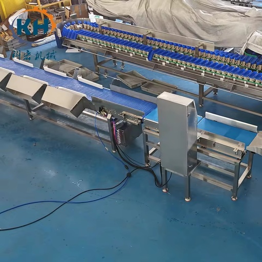 Low Energy Consumption Enclosed Box Weight Sorting Equipment Eco-Friendly for Food Manufacturing Assembly Lines