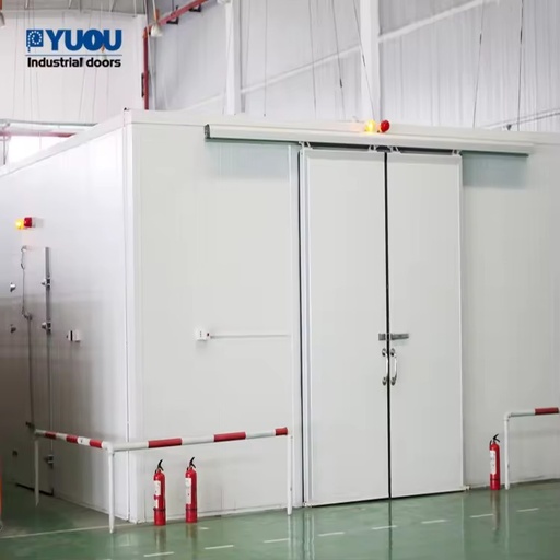 Industrial Freezer Room Thermal Insulation PU Sandwich Panel Cold Storage Sliding Door