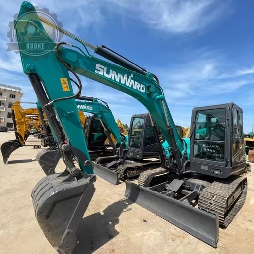 Competitive Price Used SWE80E Crawler Excavator SWE60E SWE90E Second Hand Construction Machinery Origin