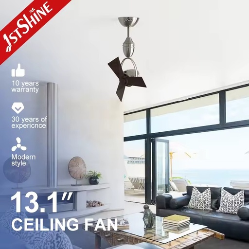 1stshine 13 Inches New Small Size Voice Assistant Low Power Consumption High Efficiency Small Ceiling Fan