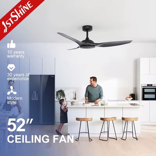 1stshine 52 Inches Hot Selling Fans Power Professional Grade Energy Saving Contemporary Style Ceiling Fan no light