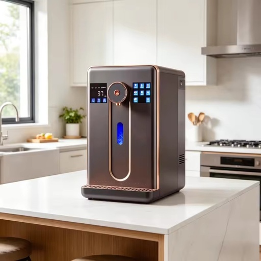 Hydrogen Water Dispenser Hot Cold Purifier Reverse Osmosis Filtration System High Output Hydrogen Drinking Machine