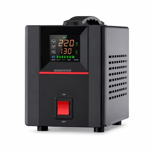 Single Phase Servo Motor Voltage Regulator SVC 500VA 1kVA 3kVA 5kVA 8kVA 10kVA Automatic AC 220V Stabilizer for Home Industry