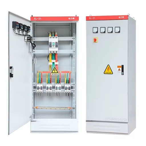 XL-21 Low Voltage Power Cabinet, Custom Metering Distribution Box, 3 Phase Main Switch Control Panel for Industrial Workshop