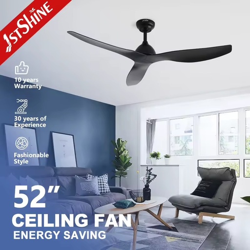 1stshine 52 Inches ABS Blade Modern Living Professional Grade Ultra Quiet Eco Friendly Heavy Duty Smart Home Ceiling Fan