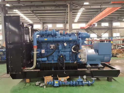 Yuchai 625kW 781kVA Natural Gas Generator Set Silent Water Cooled 3 Phase 50Hz 60Hz Auto Start
