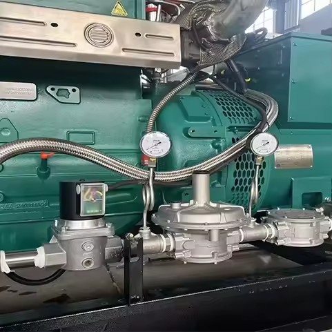 100kW 125kVA Natural Gas CHP Cogeneration Generator Set Silent Type Remote Auto Start for Industrial Factory Power