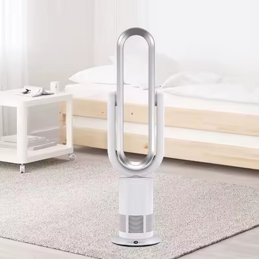 TP-06PLUS Digital 80 Oscillation 360 Rotation Bladeless Fan 10 Speed Dual Hotel Bedroom Living Room BSCI ISO9001 Wholesale