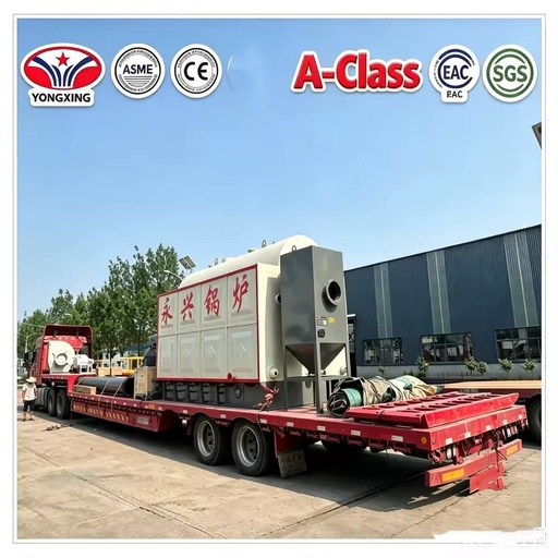 DZH Manual Feeding Grate Flexible Fuel Adaptability Rural Heating Industrial Boiler