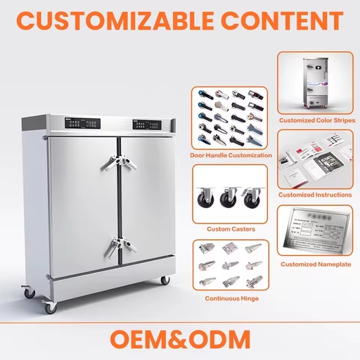 Professional Commercial Electric Twenty Four Tray Food Steamer Rice Steamer Machine for Catering Kitchen
