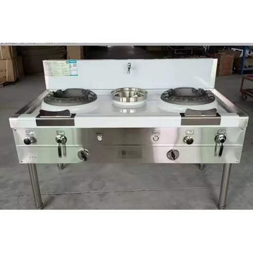 Energy-Saving 180W Blower Flameout Protection Stainless Steel 201/304 Pot Rack Gas Stove Commercial Cooking Equipment High