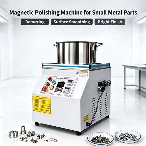 Magnetic Deburring Finisher for Thin-Walled Parts Threaded Components Complex Shapes