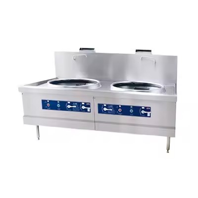 Commercial Kitchen Cooking Equipment Stainless Steel GAS FIRED Largepot Stove Steamer Soup Cooker Energy Saving New