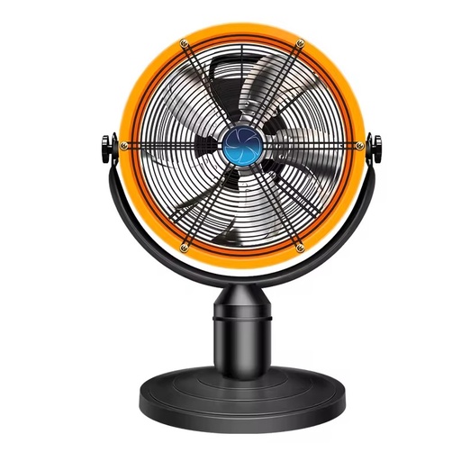 Industrial Ventilation Floor Pedestal Fan Oscillating 3-Speed 5-Aluminum Alloy Blades High Velocity Electric Outdoor Household