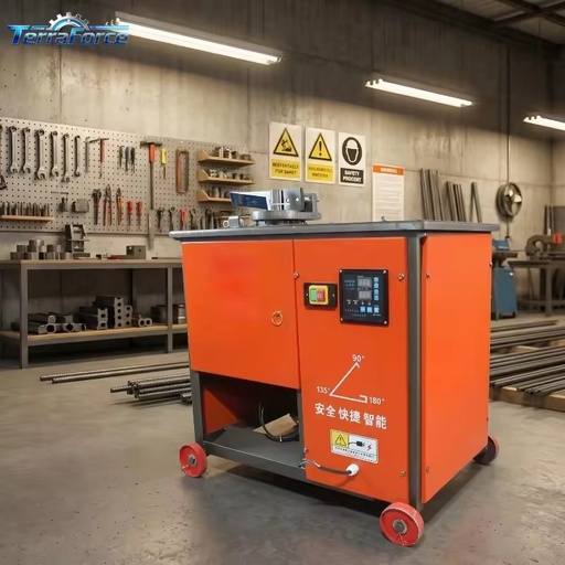 GF20 Rebar Bender One-Key Start 4-18mm Electric Stirrup Bending Machine for Bulk Bending