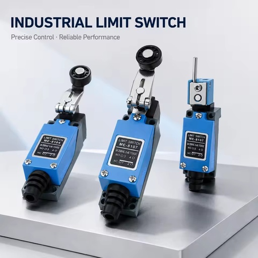 ME-8104 /8108/8122 AC 250V 5A SPDT 1NO 1NC Roller Lever Blade Endstop Micro Limit Switch for Automation