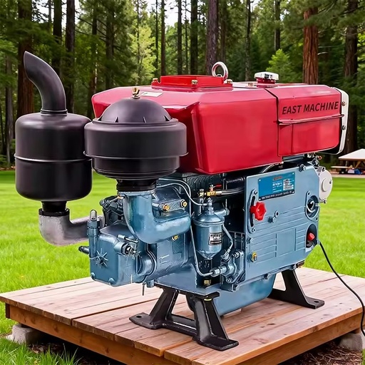 Zs1125 28HP Electric Start Water Cooled Single Cylinder Diesel Low Fuel Consumption Are Hot Sellers in Africa