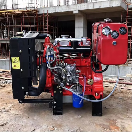 Factory Direct Sales 100Hp R4105Zp R4108Zp Diesel Engine With Clutch Using for Pump