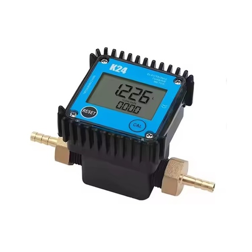 K24 High Precision Elliptical Gear Flowmeter Intubated Gear Flow Meter Electronic Digital Micro Flowmeter