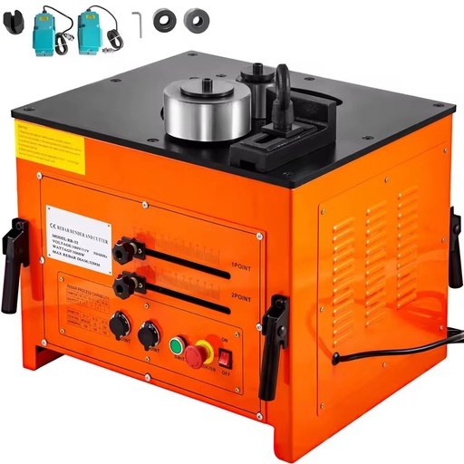 RB-32 Electric Hydraulic Portable Benchtop Rebar Bending Machine Steel Bar Portable Bending Machine Provided 6mm