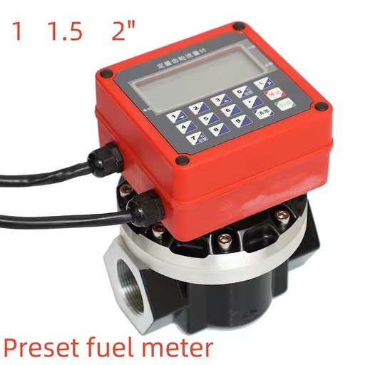 Preset Oval Gear Flow Meter for Oil/electronic Meter/aluminum Gear Flowmeter