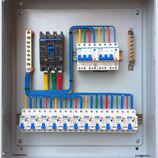 Custom Complete 380V Three Phase Power Cabinet Overload Protection Industrial Site Meter Electrical Control Box