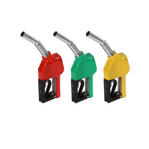 High Flow Fuel Dispenser Nozzle 11A Automatic Nozzle diesel Gasoline Auto Shut off Nozzle Self Sealing Oil Gun